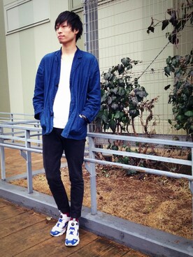 ばりのすけさん（メンズ・181cm）の春コーディネート