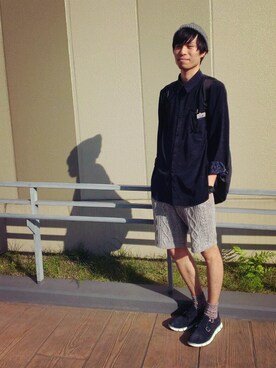 ばりのすけさん（メンズ・181cm）の春コーディネート