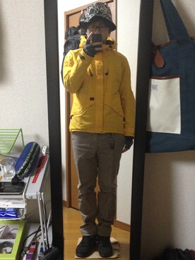 「QUENCHLOUD（クエンチラウド）のアイテム（ジャケット/アウター）」を使った、イガラムさん（メンズ・178cm）の冬コーディネート