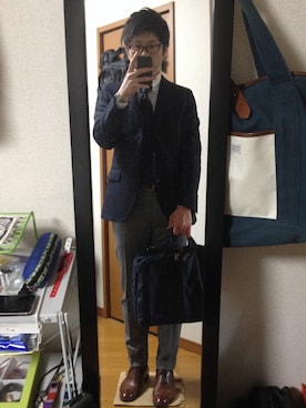 イガラムさん（メンズ・178cm）の冬コーディネート