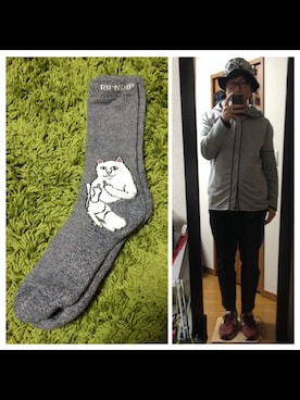 イガラムさん（メンズ・178cm）の冬コーディネート