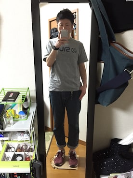 「QUENCHLOUD（クエンチラウド）のアイテム（パンツ）」を使った、イガラムさん（メンズ・178cm）の春コーディネート