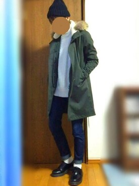 shunさん（メンズ・173cm）の冬コーディネート