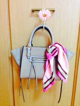 「RANDA」｜「アイテム（財布/小物）」を使った、m ＊・゜さん（レディース・152cm）の春コーディネート