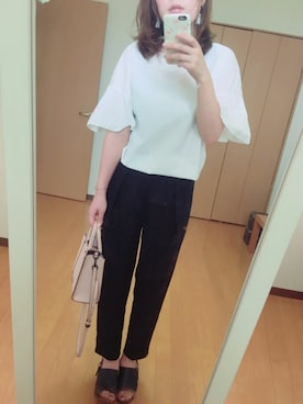 「A part by（アパートバイ）のアイテム（オールインワン・サロペット）」を使った、shiwaiさん（レディース・160cm）の夏コーディネート