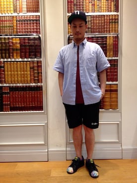 オノウエさん（メンズ・171cm）の夏コーディネート