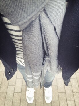 dos.さん（メンズ・169cm）の冬コーディネート