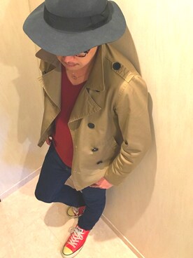 「春夏コーデ」｜「GU（ジーユー）のアイテム（ニット/セーター）」を使った、Rikichi☆さん（メンズ・170cm）の春コーディネート