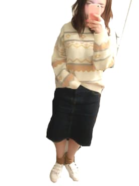 「Crisp」｜yu.yu.さん（レディース・151cm）の冬コーディネート