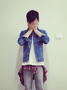 「ADLIB（アドリブ）のアイテム（アクセサリー）」を使った、Ciangさん（メンズ・172cm）の春コーディネート