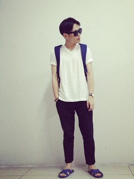 「Daniel Wellington」｜Ciangさん（メンズ・172cm）の春コーディネート