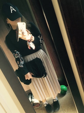 Hitomi Sekiguchiさん（レディース・154cm）の秋コーディネート