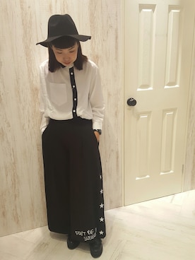 「WORLDWIDELOVE!」｜UKIさん（レディース・155cm）の秋コーディネート