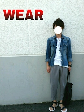 gakiさん（メンズ・170cm）の夏コーディネート