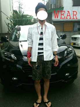 「ゲリラ豪雨」｜gakiさん（メンズ・170cm）の夏コーディネート