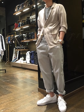 USイーアスつくばさん（メンズ・165cm）の春コーディネート