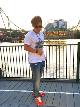 「#supreme」｜Kouta Kinoshitaさん（メンズ・170cm）の夏コーディネート