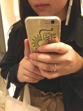 「シアタープロダクツ(THEATRE PRODUCTS)」｜「アイテム（ブルゾン）」を使った、okoさん（レディース・155cm）の春コーディネート
