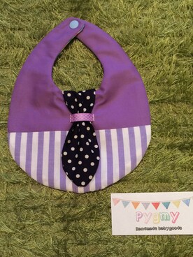 「アイテム（その他ベビー用品、パープル系）」を使った、pygmyさん（レディース・162cm）の夏コーディネート