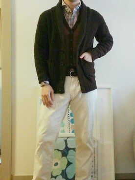 pattern&solidさんのコーディネート