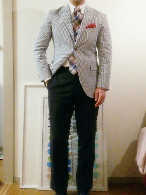ユニバーサルランゲージETONNEコットンパンツ　サイズL ストレッチパンツ新品 THE SUIT COMPANY - ユニバーサルランゲージETONNE コットン