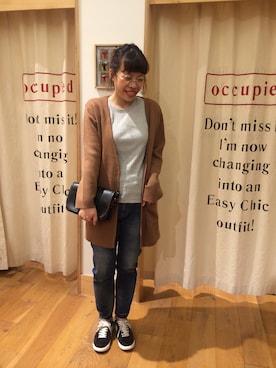 みかさん（レディース・160cm）の秋コーディネート