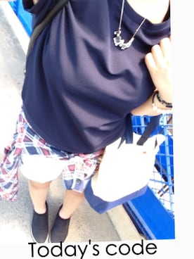 Mizuhoさん（レディース・153cm）の夏コーディネート