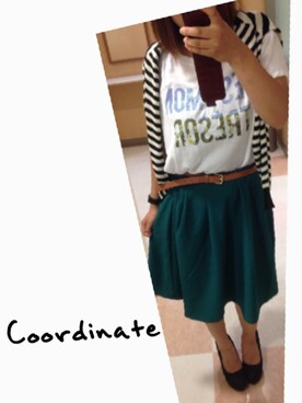 Mizuhoさん（レディース・153cm）の夏コーディネート