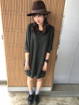 「アベイル」｜「アイテム（スウェット）」を使った、kitchenさん（レディース・158cm）の秋コーディネート