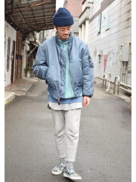 poggyさん(メンズ・173cm)の冬コーディネート