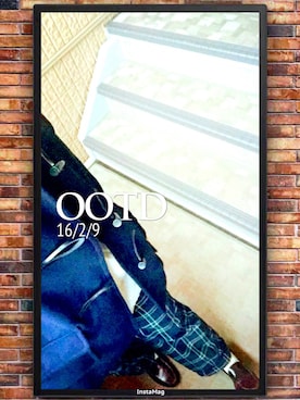 「アイテム（その他シューズ）」を使った、りきゅこ/shop→variétéさん（レディース・158cm・10代）の冬コーディネート