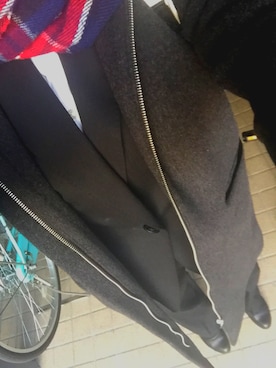 「アイテム（フォーマルスーツ/小物）」を使った、りきゅこ/shop→variétéさん（レディース・158cm・10代）の冬コーディネート