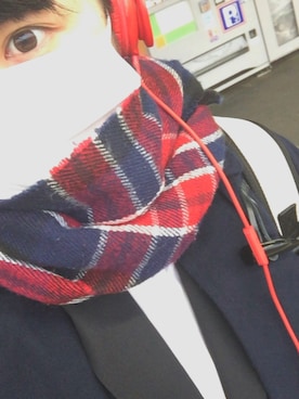 「beats. by dr.dre（ビーツバイドクタードレ）のアイテム（その他）」を使った、りきゅこ/shop→variétéさん（レディース・158cm）の冬コーディネート