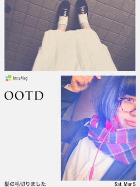 「アイテム（その他シューズ）」を使った、りきゅこ/shop→variétéさん（レディース・158cm・10代）の春コーディネート