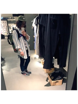 「STREAM TRAIL（ストリームトレイル）のアイテム」を使った、リンコさん（レディース・154cm）の春コーディネート