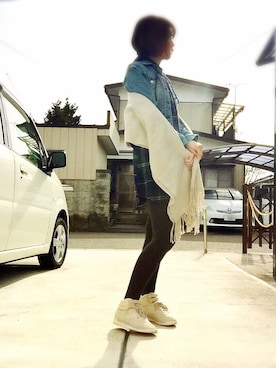 「タータンチェック」｜めんめさんさん（レディース・163cm）の春コーディネート