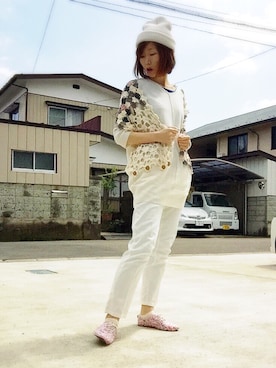 「wear的お花見祭り」｜めんめさんさん（レディース・163cm）の春コーディネート