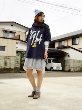 めんめさんさん（レディース・163cm）の春コーディネート