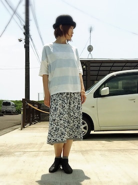 めんめさんさん（レディース・163cm）の夏コーディネート