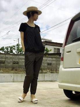 めんめさんさん(レディース・163cm)の夏コーディネート