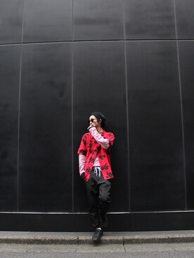 「johnsbyjohnny」｜H>FRACTALさん（メンズ・180cm）の春コーディネート