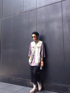 「johnsbyjohnny」｜H>FRACTALさん（メンズ・180cm）の夏コーディネート