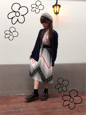 「zootie」｜「アイテム（ワンピース）」を使った、misa☺︎さん（レディース・148cm）の冬コーディネート