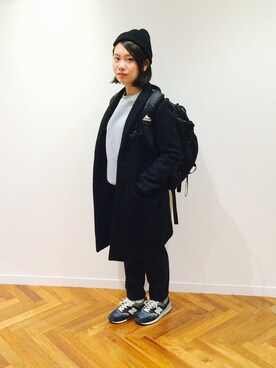 「ZARA（ザラ）のアイテム（スウェット）」を使った、omeさん（レディース・150cm）の冬コーディネート