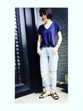 AKANEさん（レディース・161cm）の夏コーディネート