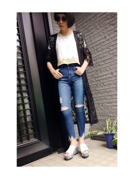 AKANEさん（レディース・161cm）の夏コーディネート