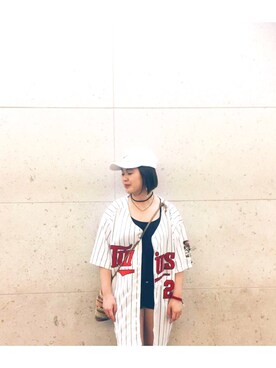 「ESPRIT（エスプリ）のアイテム（バッグ）」を使った、Heilammmmさん（レディース・158cm）の夏コーディネート