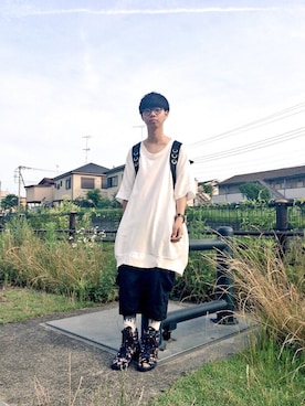Honeyさん(メンズ・176cm)の夏コーディネート