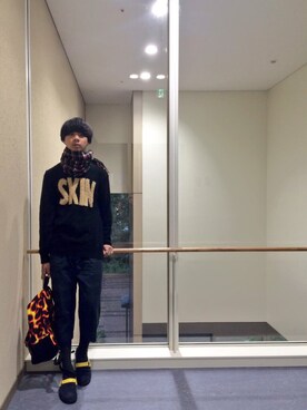 「HIRO（ヒロ）のアイテム（シューズ）」を使った、Honeyさん（メンズ・176cm）の秋コーディネート