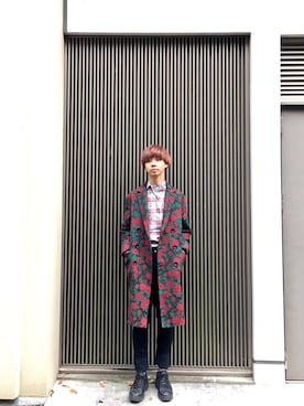「DRESSEDUNDRESSED（ドレスドアンドレスド）のアイテム」を使った、Honeyさん（メンズ・176cm）の秋コーディネート